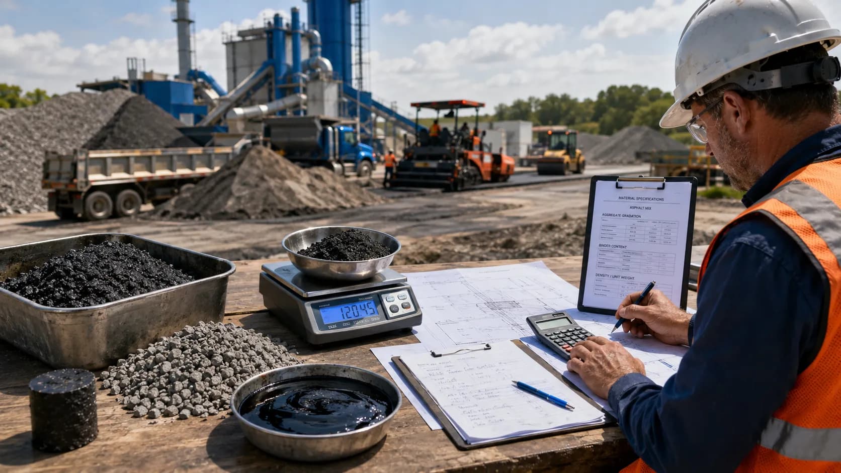 Asphalt density and unit conversion errors in estimation — how wrong density values cause tonnage calculation mistakes